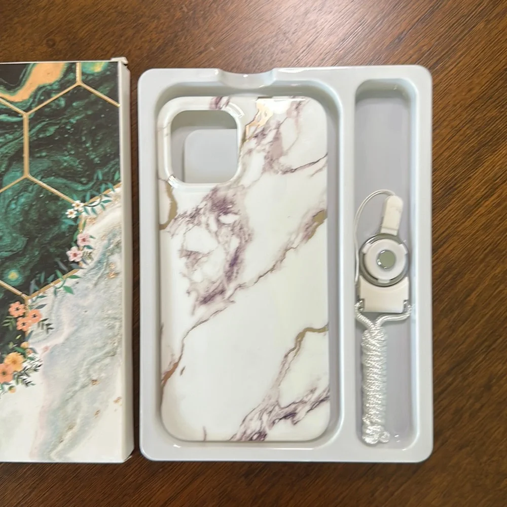 GVIEWIN Marble White Gold‎ IPhone 12 Pro Max Case